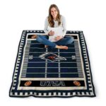 utsa roadrunners football field orange blanket best selling