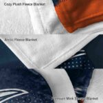 utsa roadrunners gradient dots orange blanket best selling