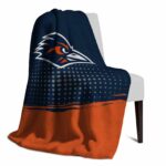 utsa roadrunners gradient dots orange blanket best selling