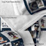 utsa roadrunners mickey minnie orange white blanket best selling