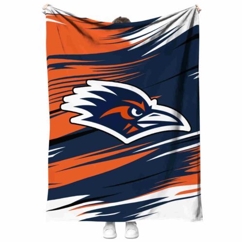 utsa roadrunners paint streaks orange white blanket best selling