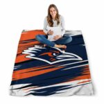 utsa roadrunners paint streaks orange white blanket best selling