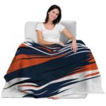 utsa roadrunners paint streaks orange white blanket best selling
