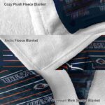 utsa roadrunners striped pattern orange blanket best selling
