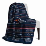 utsa roadrunners striped pattern orange blanket best selling