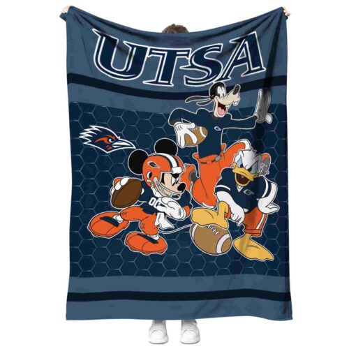 utsa roadrunners three musketeers orange blanket best selling