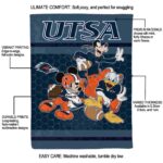utsa roadrunners three musketeers orange blanket best selling