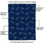vancouver canucks diehard fans blue blanket best selling
