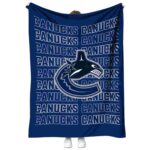 Vancouver Canucks Fan Pride Blue Blanket 1 vancouver canucks fan pride blue blanket best selling