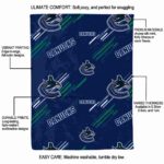 vancouver canucks fan spirit blue blanket best selling