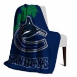 vancouver canucks grunge texture blue blanket top rated