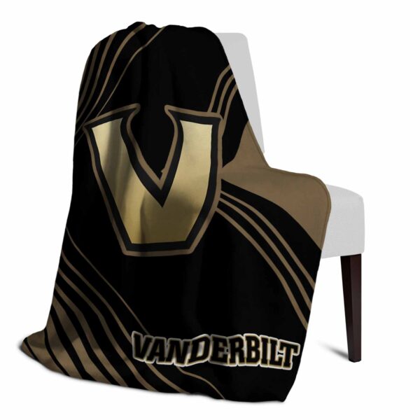 vanderbilt commodores diagonal stripes black blanket top rated