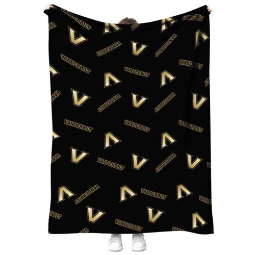 vanderbilt commodores diehard fans black blanket best selling