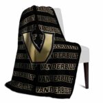 vanderbilt commodores fan pride black blanket top rated