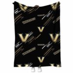vanderbilt commodores fan spirit black blanket best selling