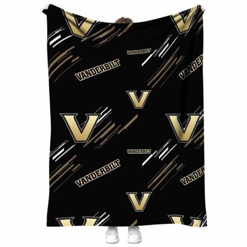 vanderbilt commodores fan spirit black blanket best selling