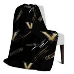 vanderbilt commodores fan spirit black blanket best selling