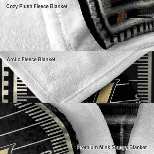 vanderbilt commodores football field black blanket premium grade