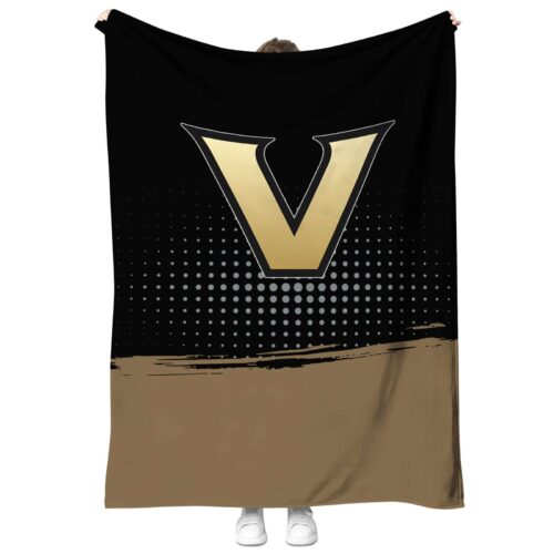 vanderbilt commodores gradient dots black blanket best selling