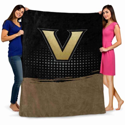 vanderbilt commodores gradient dots black blanket fashion forward