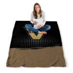 vanderbilt commodores gradient dots black blanket best selling