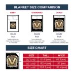 vanderbilt commodores splatter effect black blanket best selling