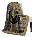 vegas golden knights fan pride tan blanket best selling