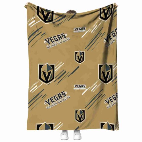 vegas golden knights fan spirit tan blanket best selling