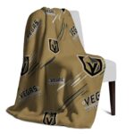 vegas golden knights fan spirit tan blanket best selling
