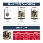 vegas golden knights paint streaks tan white blanket best selling