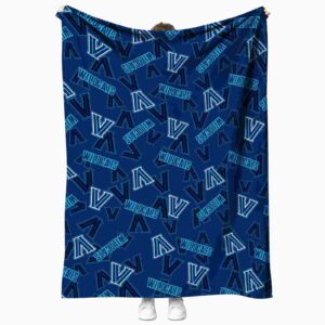 villanova wildcats diehard fans navy blanket best selling