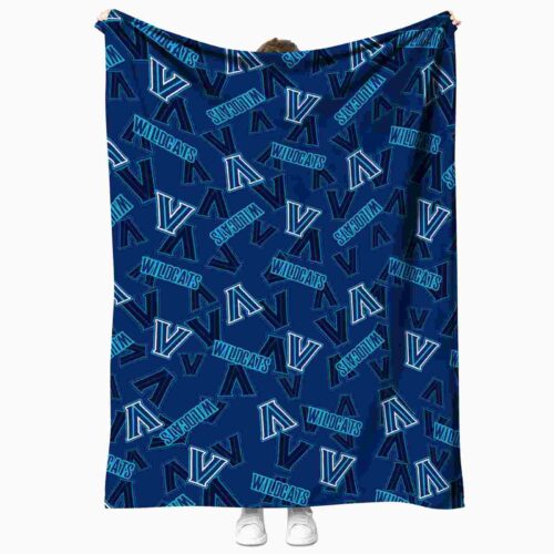 villanova wildcats diehard fans navy blanket best selling