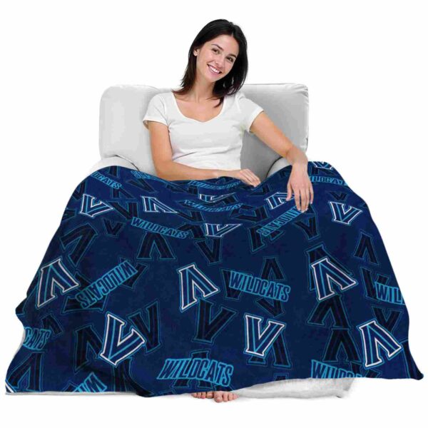 villanova wildcats diehard fans navy blanket latest model