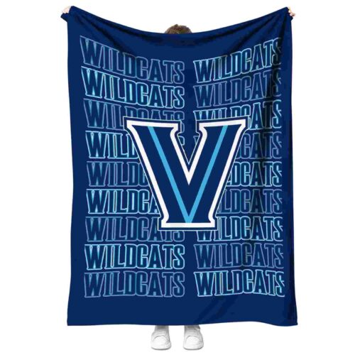 villanova wildcats fan pride navy blanket best selling