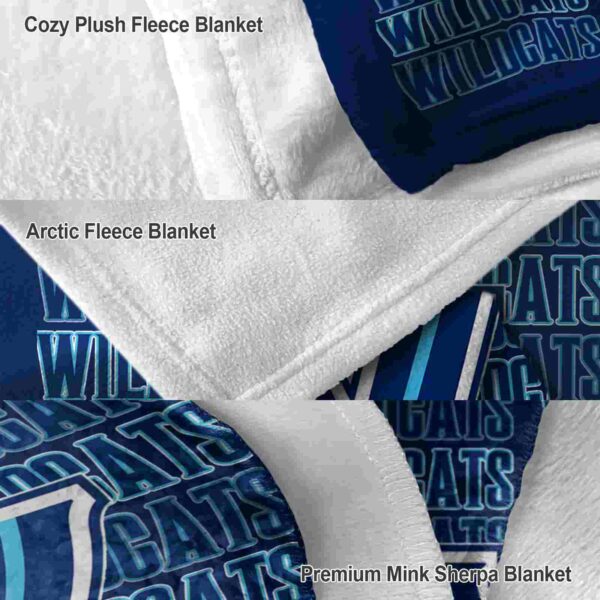 villanova wildcats fan pride navy blanket premium grade