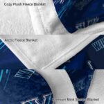villanova wildcats fan spirit navy blanket best selling