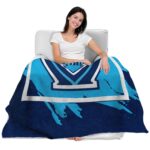 villanova wildcats splatter effect navy blanket best selling