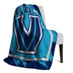 villanova wildcats splatter effect navy blanket best selling