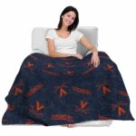 virginia cavaliers diehard fans blue blanket best selling