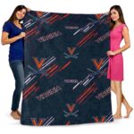 virginia cavaliers fan spirit blue blanket best selling