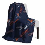 virginia cavaliers fan spirit blue blanket best selling