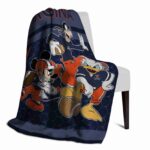 virginia cavaliers three musketeers blue blanket best selling