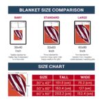 virginia tech hokies brushstrokes maroon white blanket best selling