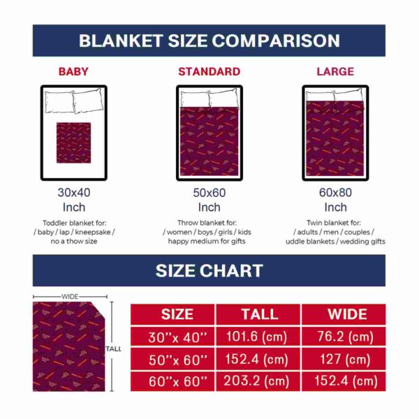 virginia tech hokies diehard fans maroon blanket trendy