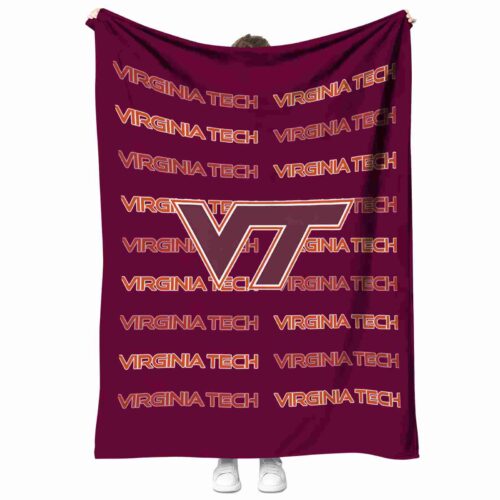 virginia tech hokies fan pride maroon blanket best selling