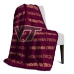 virginia tech hokies fan pride maroon blanket best selling