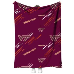 virginia tech hokies fan spirit maroon blanket best selling