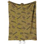 wake forest demon deacons diehard fans gold blanket best selling