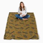 wake forest demon deacons diehard fans gold blanket best selling