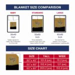 wake forest demon deacons gradient dots gold blanket best selling